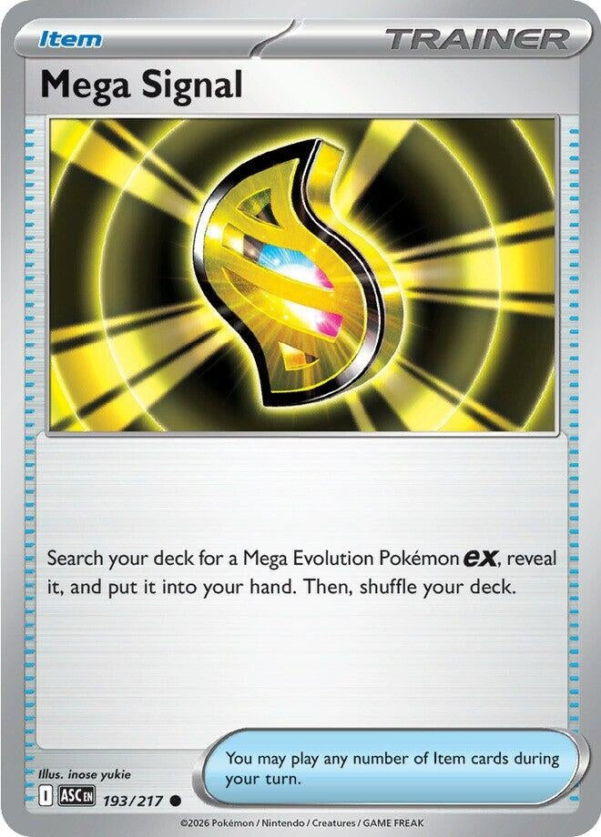 Mega Signal (ME: Ascended Heroes) (193/217)