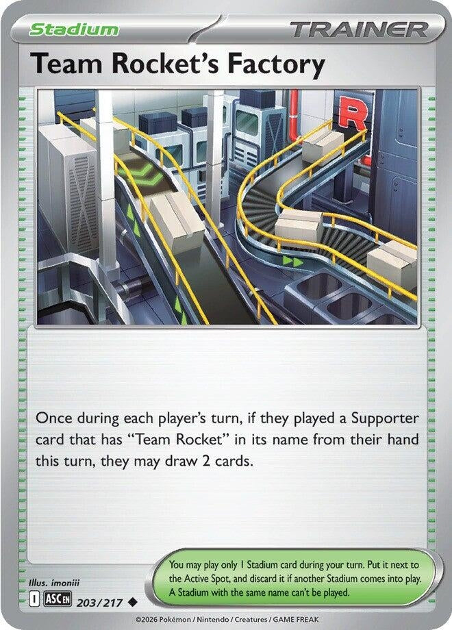 Team Rocket's Factory (ME: Ascended Heroes) (203/217)