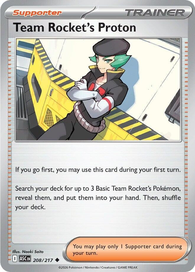 Image for Team Rocket's Proton (ME: Ascended Heroes) (208/217) - Pokemon