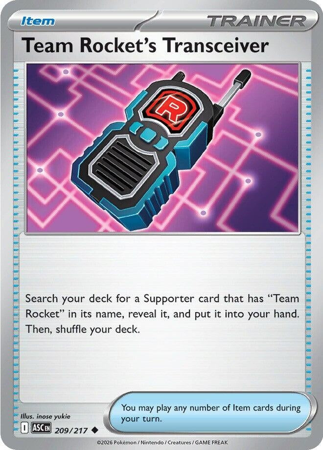 Team Rocket's Transceiver (ME: Ascended Heroes) (209/217)