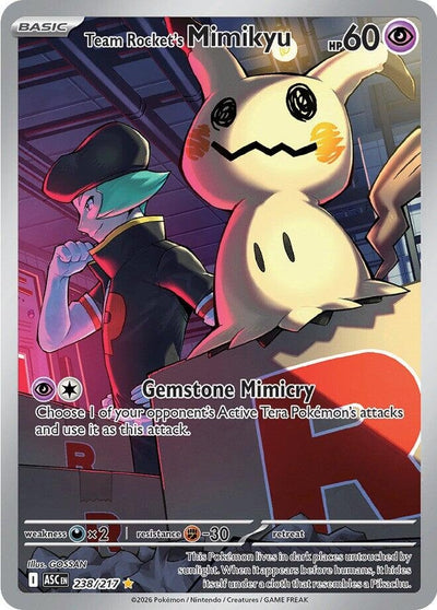 Team Rocket's Mimikyu (ME: Ascended Heroes) (238/217)