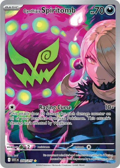 Cynthia's Spiritomb (ME: Ascended Heroes) (244/217)