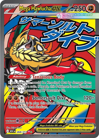 Mega Hawlucha ex (ME: Ascended Heroes) (268/217)