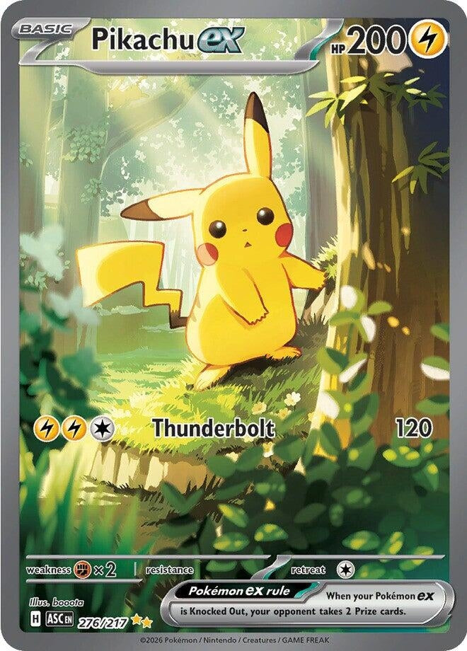Pikachu ex (ME: Ascended Heroes) (276/217)