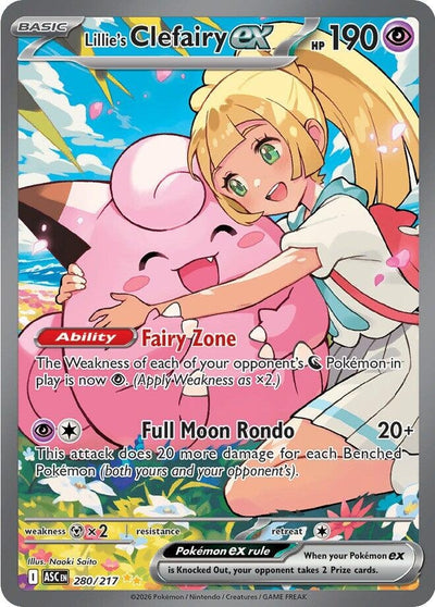 Lillie's Clefairy ex (ME: Ascended Heroes) (280/217)