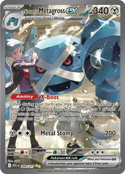 Steven's Metagross ex (ME: Ascended Heroes) (289/217)