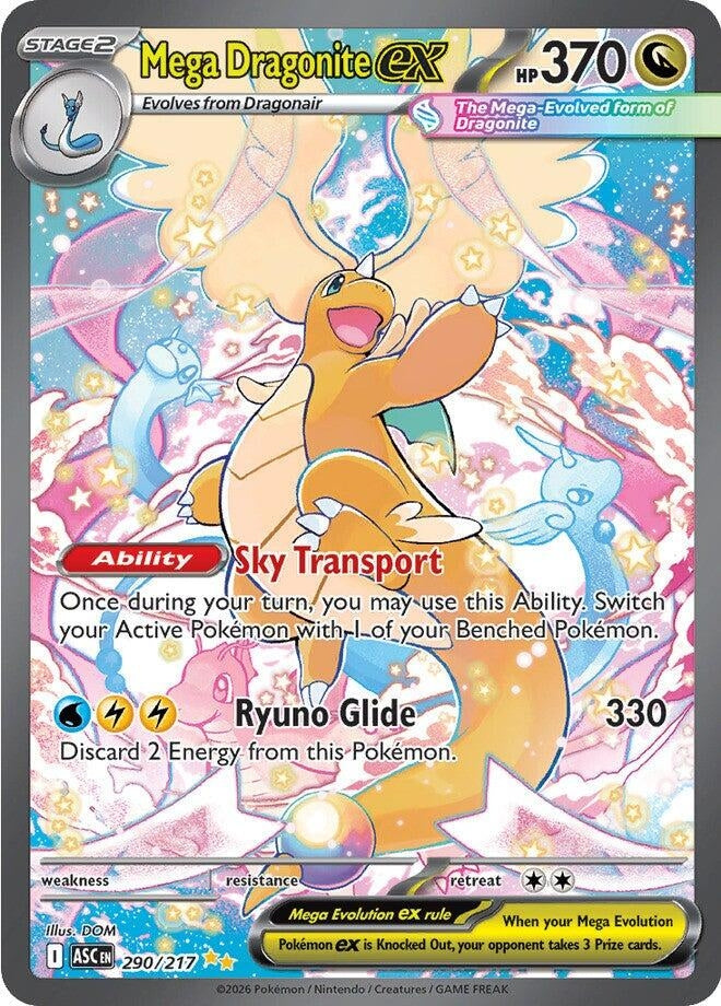 Image for Mega Dragonite ex (ME: Ascended Heroes) (290/217) - Pokemon