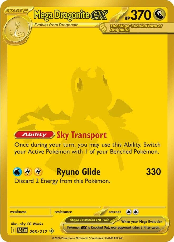 Mega Dragonite ex (ME: Ascended Heroes) (295/217)