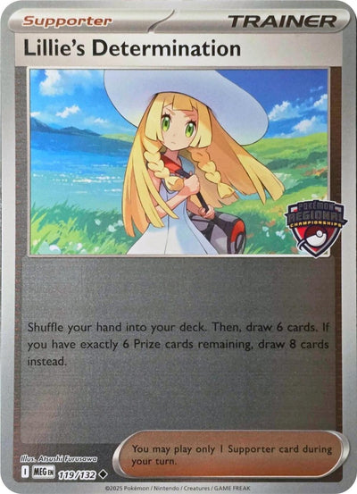 Lillie's Determination (Regional Championships) (League & Championship Cards) (119/132)