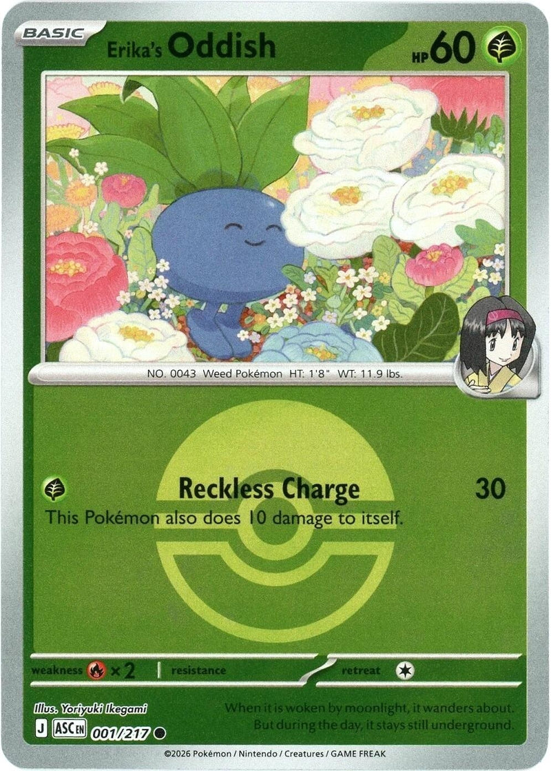 Erika's Oddish (Poke Ball) (ME: Ascended Heroes) (001/217)