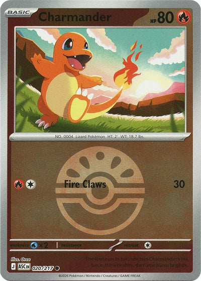 Charmander (Friend Ball) (ME: Ascended Heroes) (020/217)