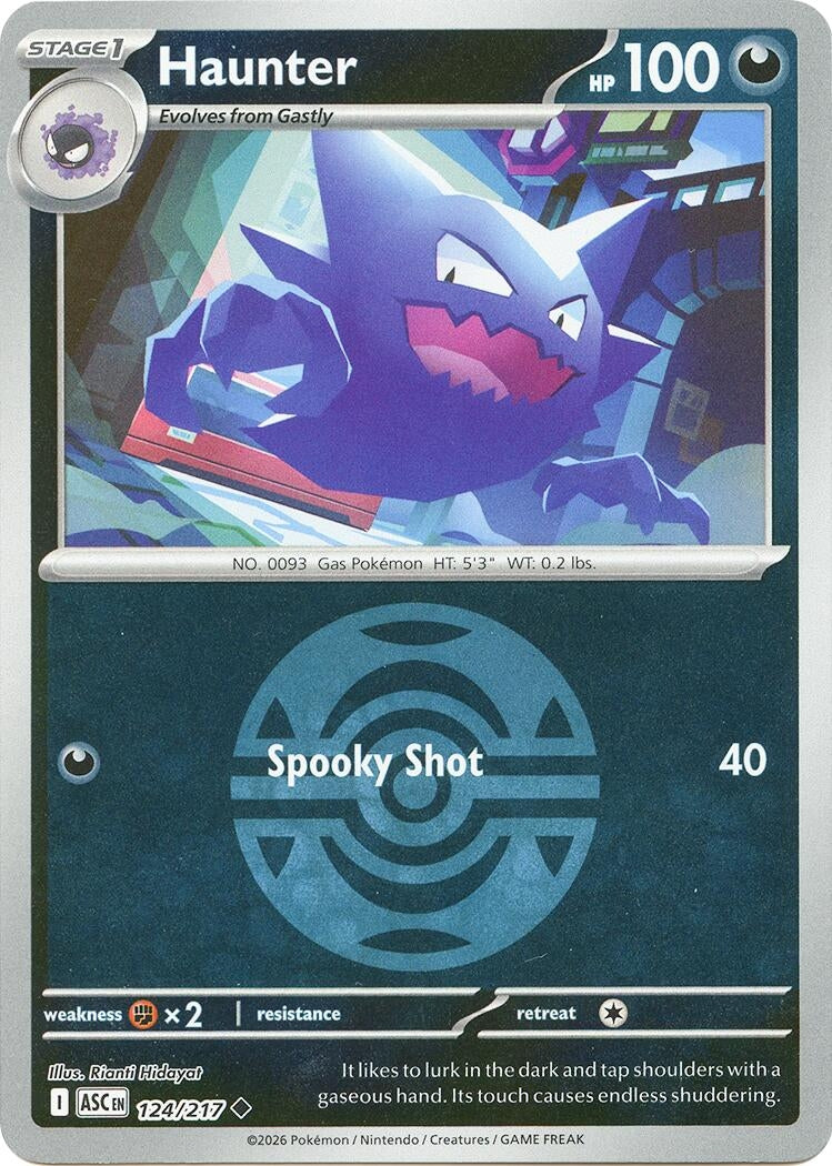 Haunter (Dusk Ball) (ME: Ascended Heroes) (124/217)