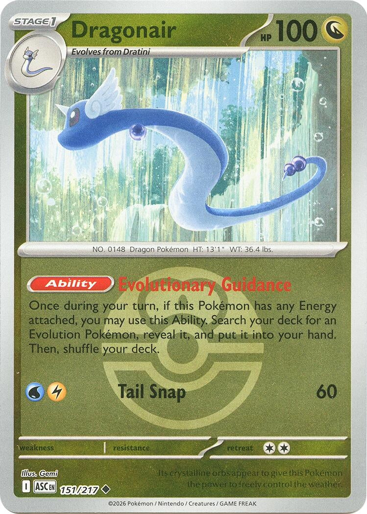 Dragonair (Love Ball) (ME: Ascended Heroes) (151/217)