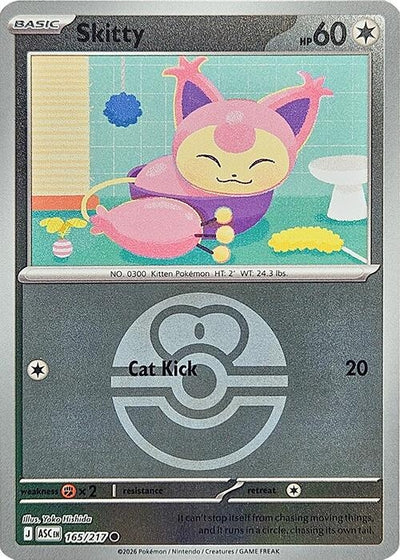 Skitty (Love Ball) (ME: Ascended Heroes) (165/217)