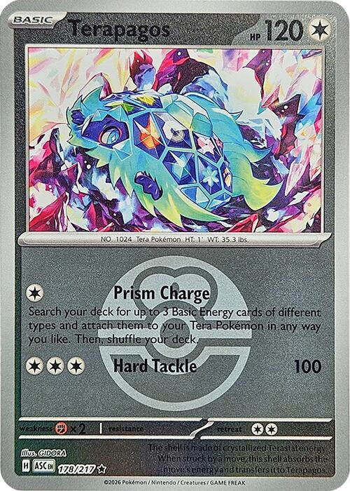 Terapagos (Love Ball) (ME: Ascended Heroes) (178/217)