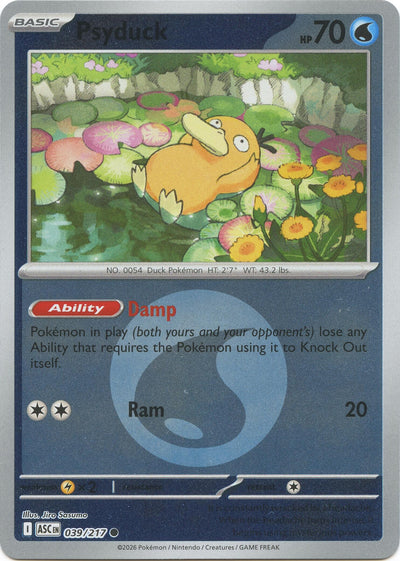 Psyduck - 039/217 (Energy Symbol Pattern) (ME: Ascended Heroes) (039/217)
