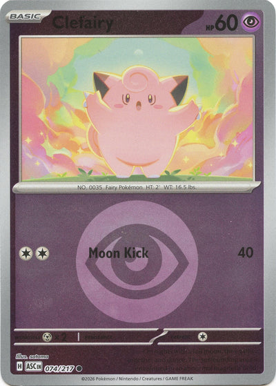 Clefairy (Energy Symbol Pattern) (ME: Ascended Heroes) (074/217)