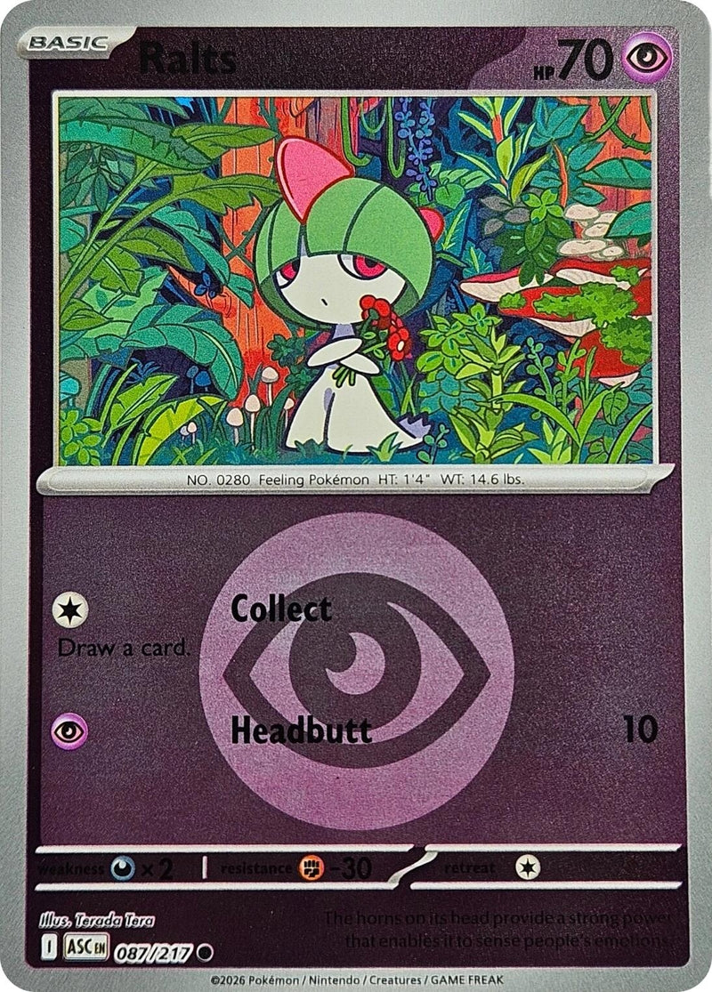 Ralts (Energy Symbol Pattern) (ME: Ascended Heroes) (087/217)