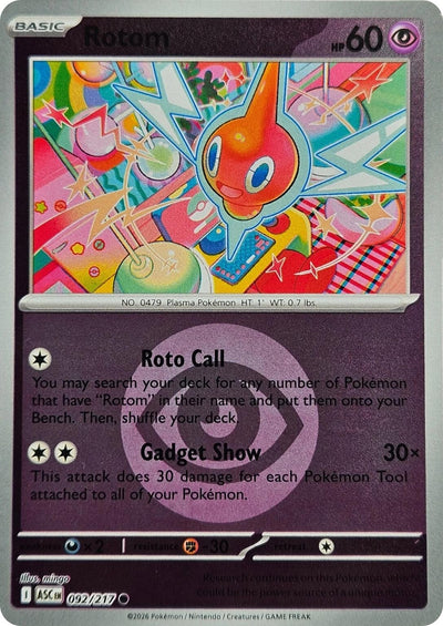 Rotom (Energy Symbol Pattern) (ME: Ascended Heroes) (092/217)