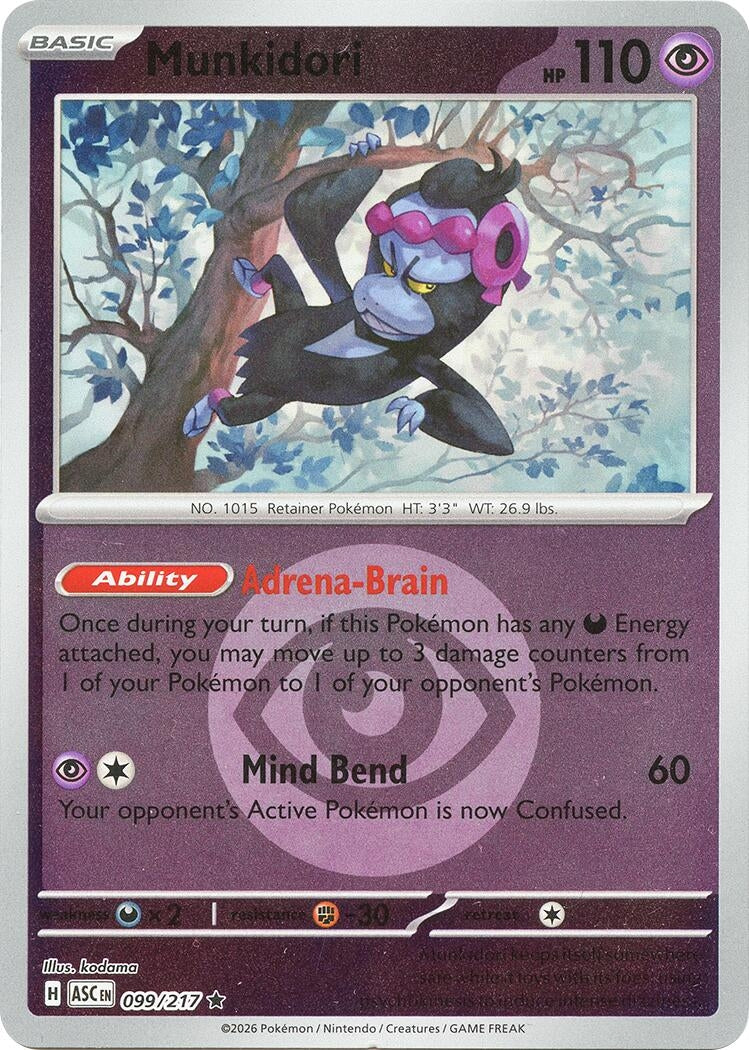 Munkidori (Energy Symbol Pattern) (ME: Ascended Heroes) (099/217)