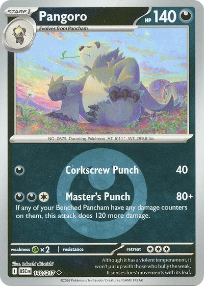 Pangoro (Energy Symbol Pattern) (ME: Ascended Heroes) (140/217)