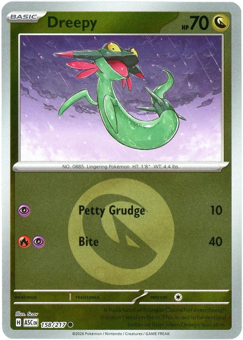 Dreepy - 158/217 (Energy Symbol Pattern) (ME: Ascended Heroes) (158/217)