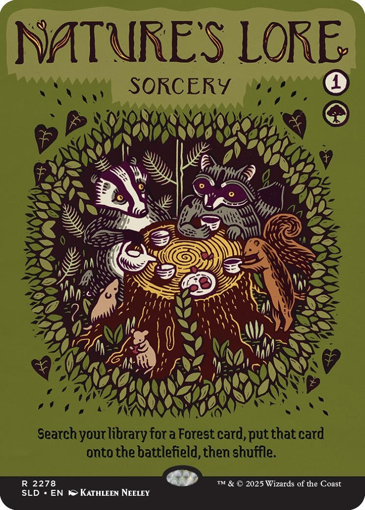 Image for Nature's Lore (2278) (Secret Lair Drop Series) (2278) (SLD) - Magic: The Gathering