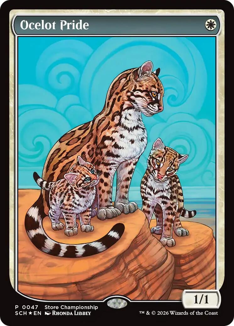 Image for Ocelot Pride (Game Day & Store Championship Promos) (47) (GAME) - Magic: The Gathering
