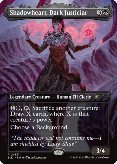Shadowheart, Dark Justiciar (Secret Lair Drop Series) (2483) (SLD)