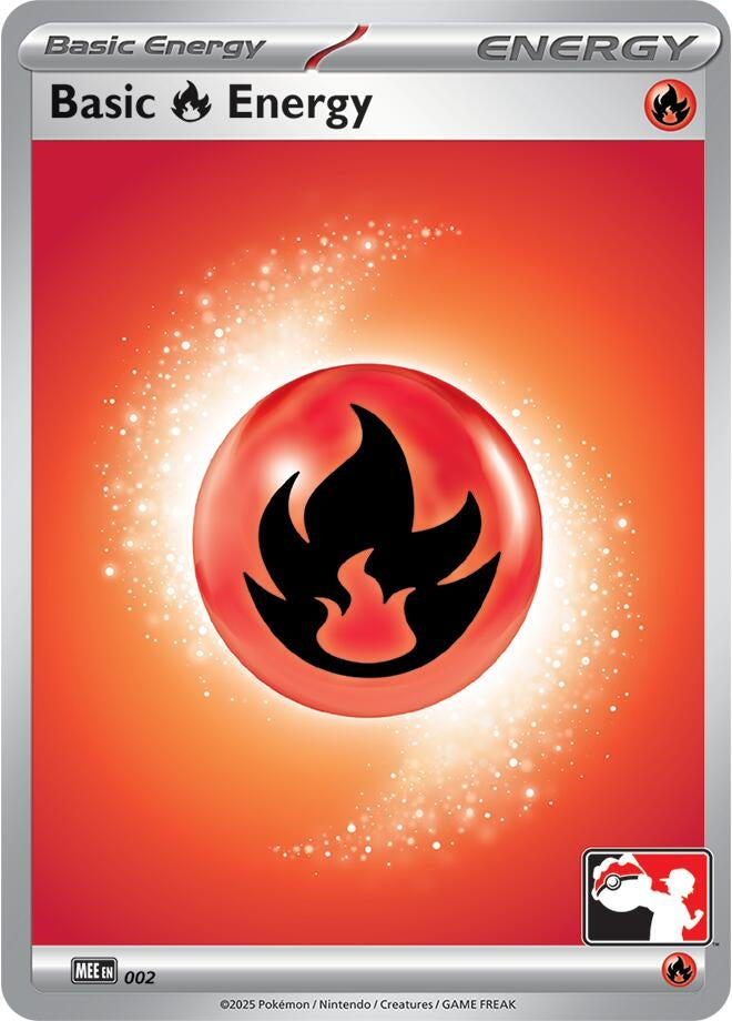 Basic Fire Energy - MEE002 (Prize Pack Series Cards) (2)