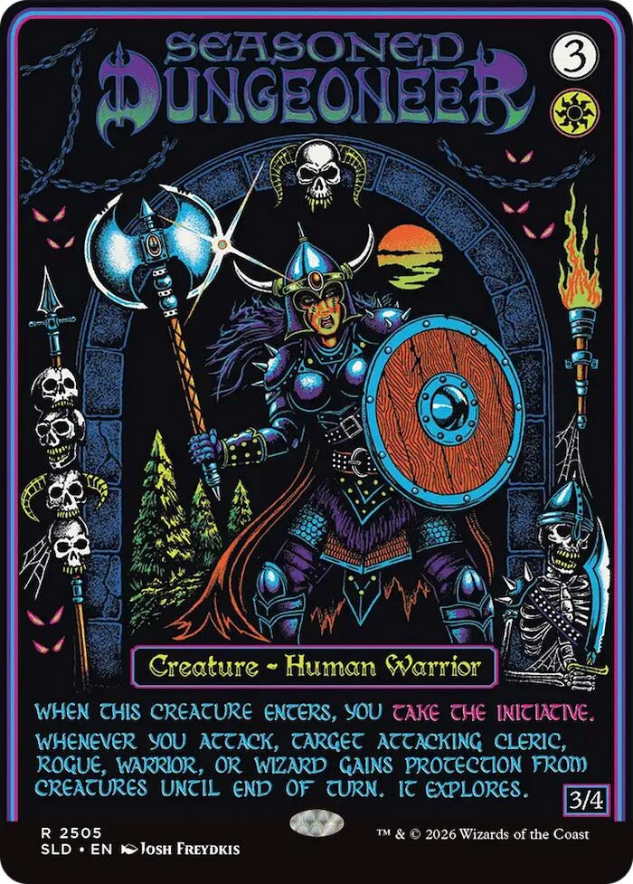 Image for Seasoned Dungeoneer (Secret Lair Drop Series) (2505) (SLD) - Magic: The Gathering