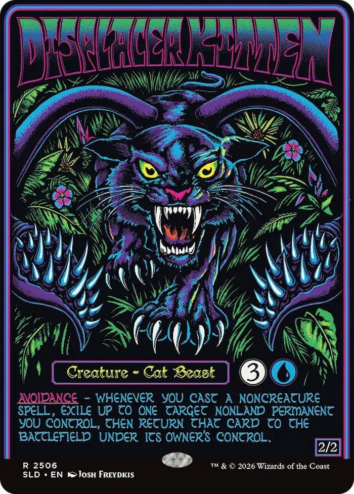 Image for Displacer Kitten (Secret Lair Drop Series) (2506) (SLD) - Magic: The Gathering