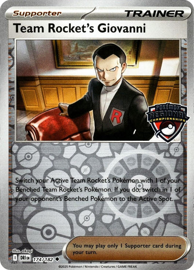 Team Rocket's Giovanni (League & Championship Cards) (174/182)