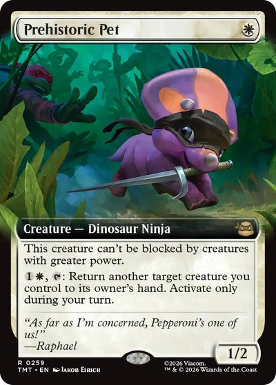 Prehistoric Pet (Extended Art) (Teenage Mutant Ninja Turtles) (259)
