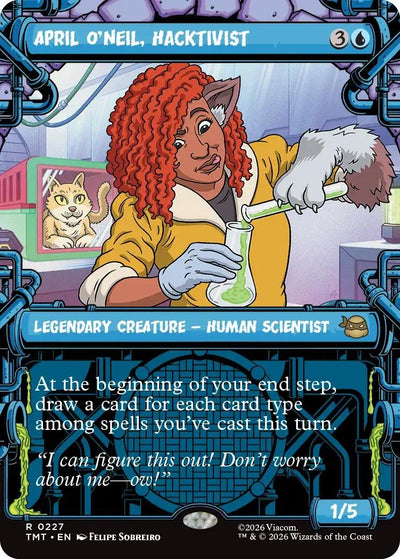 April O'Neil, Hacktivist (0227) (Showcase) (Teenage Mutant Ninja Turtles) (227)