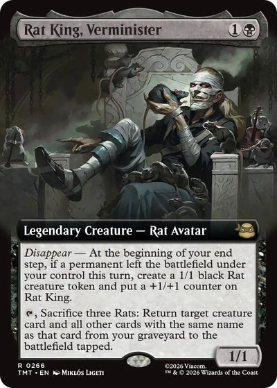Rat King, Verminister (Extended Art) (Teenage Mutant Ninja Turtles) (266)