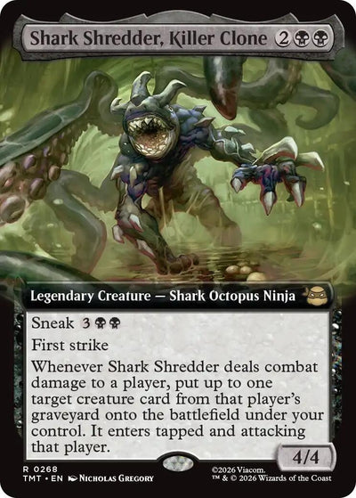 Shark Shredder, Killer Clone (Extended Art) (Teenage Mutant Ninja Turtles) (268)