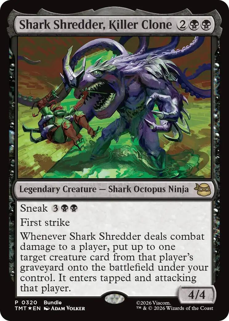 Image for Shark Shredder, Killer Clone (Unique and Miscellaneous Promos) (320) (UMP) - Magic: The Gathering