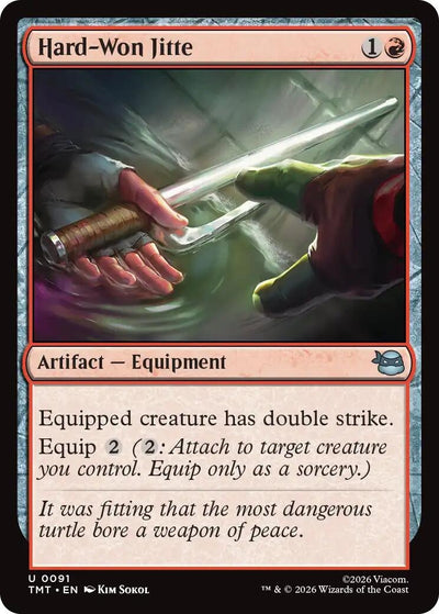 Hard-Won Jitte (Teenage Mutant Ninja Turtles) (91)