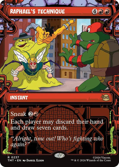 Raphael's Technique (Showcase) (Teenage Mutant Ninja Turtles) (237)