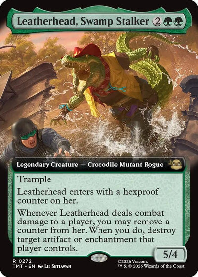 Leatherhead, Swamp Stalker (Extended Art) (Teenage Mutant Ninja Turtles) (272)