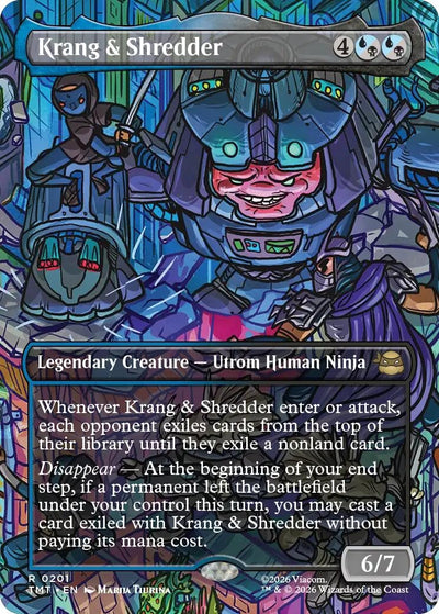Krang & Shredder (Borderless) (Teenage Mutant Ninja Turtles) (201)