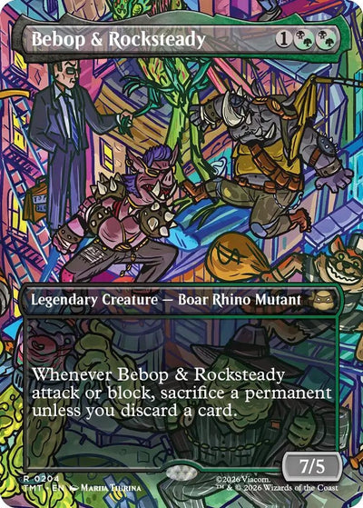 Bebop & Rocksteady (Borderless) (Teenage Mutant Ninja Turtles) (204)