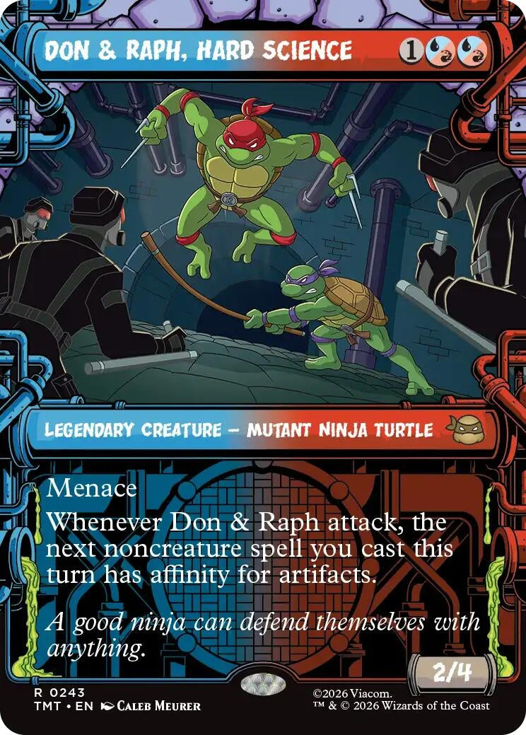 Don & Raph, Hard Science (Showcase) (Teenage Mutant Ninja Turtles) (243)