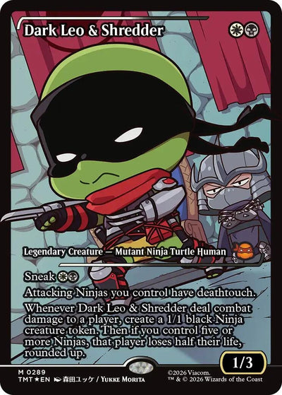 Dark Leo & Shredder (Showcase) (Teenage Mutant Ninja Turtles) (289)