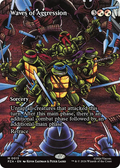 Waves of Aggression (Borderless) (Teenage Mutant Ninja Turtles Eternal-Legal) (13)