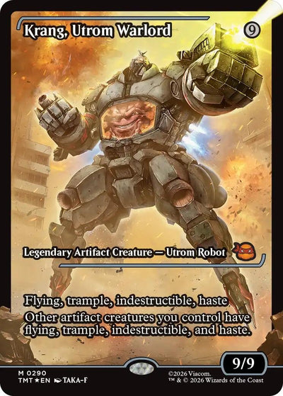 Krang, Utrom Warlord (Showcase) (Teenage Mutant Ninja Turtles) (290)