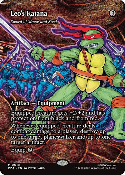 Leo's Katana - Sword of Sinew and Steel (Borderless) (Teenage Mutant Ninja Turtles Eternal-Legal) (18)