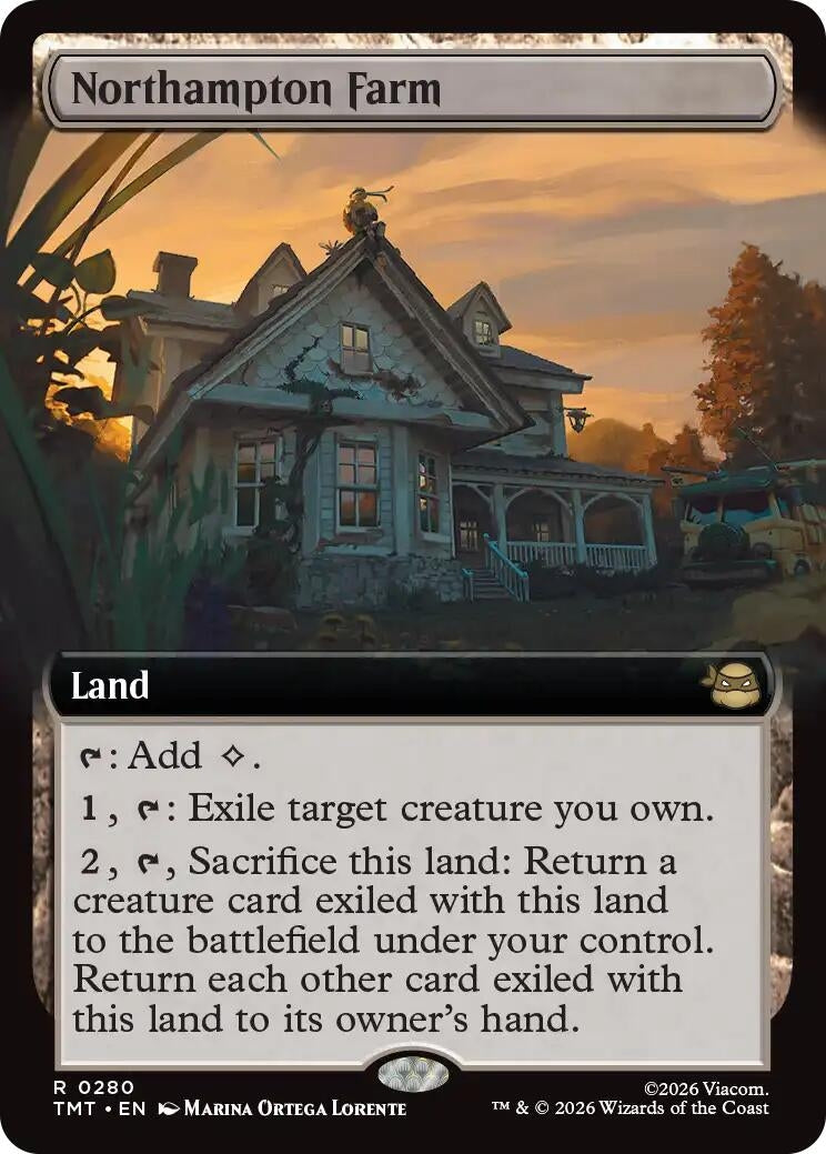 Image for Northampton Farm (Extended Art) (Teenage Mutant Ninja Turtles) (280) - Magic: The Gathering