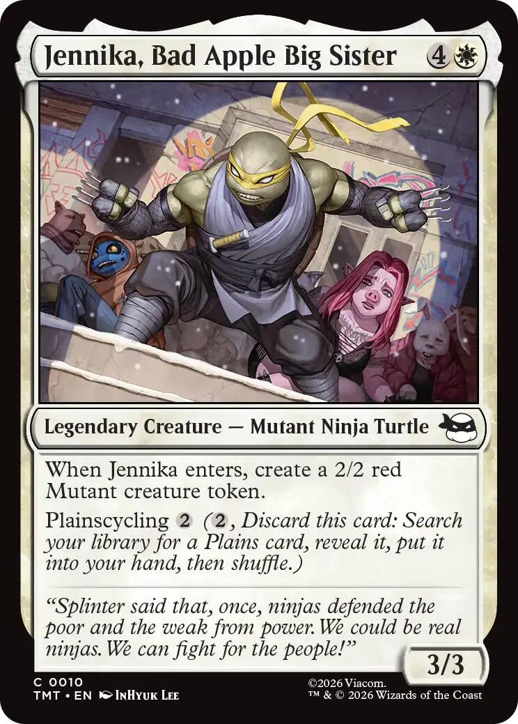 Image for Jennika, Bad Apple Big Sister (Teenage Mutant Ninja Turtles) (10) - Magic: The Gathering
